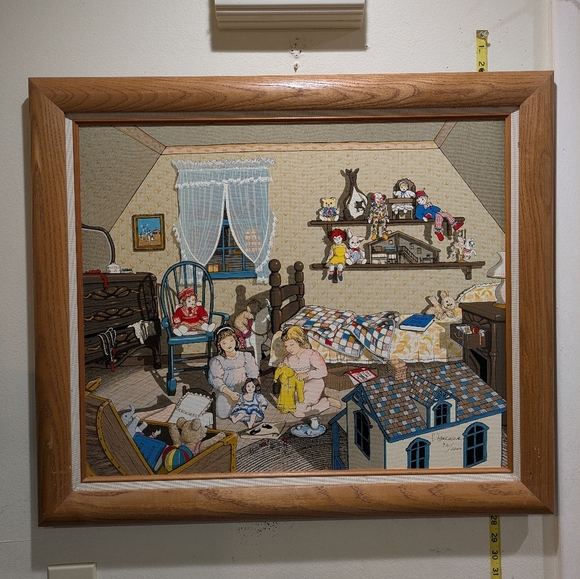 H.Hargrove Painting 931/1000 Size 25"X29" - Picture 2 of 11